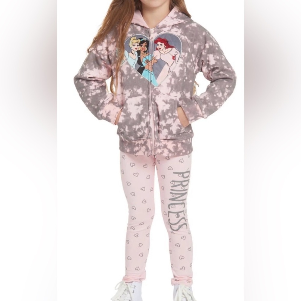 Disney Princess Activewear Set - Hoodie & Leggings